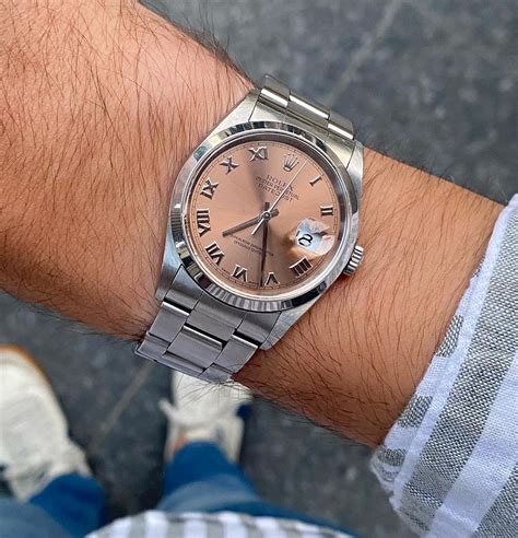 neo vintage Rolex salmon dials